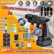 Cordless High Pressure Water Gun 998VF Rechargeable Lithium Battery Powered Washer for Car Washing H