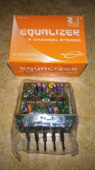 kit equalizer 5 chanel stereo