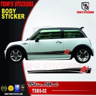 🔥Body sticker for mini myvi axia bezza