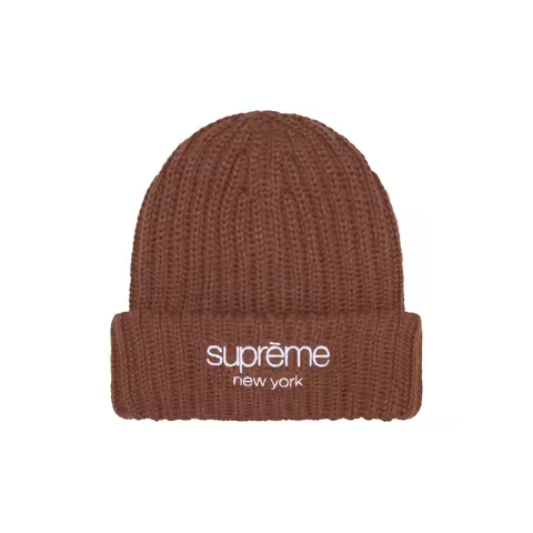 Supreme Beanies Unisex FW25BN42 BLACK