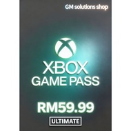 X Box Game Pass Ultimate + Cloud Gaming + PC+ Phone + All device X Box Game Pass Ultimate