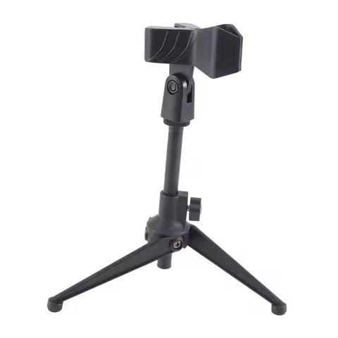 YOC-Microphone Stand Desk Tripod For DJI Mic/Moma/Rode Go/Relacart Wireless Microphone