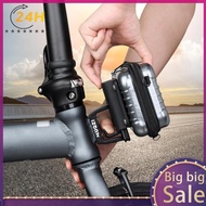 [infinisteed.sg] Folding Bike Pig Nose Bag Adapter Waterproof Front Bag Rack for Brompton Bicycle