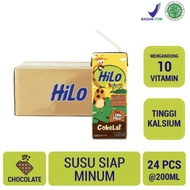 sale Hilo School Coklat Susu Cair Ready To Drink RTD 200ml / 24pc