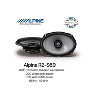 Alpine R2-S69 - 6x9” ​(16x24cm) coaxial 2-way speaker/Car Speaker/Speaker kereta