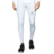 Noxious Base Layer Legging Olahraga Pria Putih