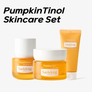 [Saekdong Seoul] PumpkinTinol Skincare Set, De-Puffing Radiance & Pore Care 3-Step Kit
