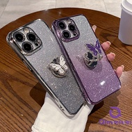 Luxury Electroplated Glitter Powder Shell for OPPO Reno 11f 11 10 8t 8z 7z 7 6z 5z 4 2z 2f 2 A94 A74