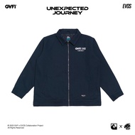 GVFI X EVOS Work Jacket Navy - Jaket & Parka Olahraga Pria
