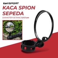 Kaca Spion Sepeda Bike Blindspot Rearview 1PCS / Spion Sepeda Gunung Bmx Lipat Listrik Gowes Mtb / Spion Sepeda Cembung Fixie Anti Fog Air Hujan / Spion Kaca Ontel Keren Rutveing Anti Silau / Spion Sepeda Anak Universal Murah