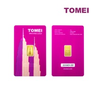 [TOMEI Exclusive]Twin Towers Gold Bar 2G | Fine Gold 9999