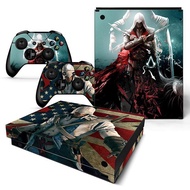 XBOX ONE X stickers xboxonex game console console handle body stickers Assassin s Creed Tomb Raider