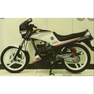 Honda Raider HX135 body Sticker MORITAKA Cover set Rothmans bukan rxz nsr kips krz krr txr rxs y15 k