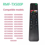 ใหม่ RMF-TX500P TV รีโมทคอนโทรลโมเดลทีวี KD43X8000H KD49X8000H KD55X8000H KD55X8500G KD55X9000H KD55X9500G KD55X9500H KD65X8000H KD65X8500G KD65X9000H KD65X9500G KD65X9500H KD75X8000H KD75X8500G KD75X9000H KD75X9500G