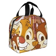 Chip 'n' Dale Lunch Bag Lunch Box Bag Insulated Fashion Tote Bag Lunch Bag for Kids and Adults