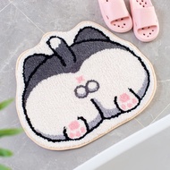 Bathroom Carpet Anti-slip Bath Mat 19.6 x 23.6 Inches (About 49.8 X 59.9cm), Soft Microfiber Absorbe
