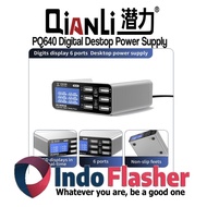 QianLi MEGA-IDEA B640 40W Digital Desktop Power Supply 6 Port - QianLi Fast Charging 6 Port