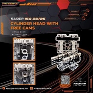 PITSBIKE RAIDER HEAD BIG VALVE 22/25 23/26 Raider150 22 25 23 26 SUPERHEAD BIGVALVE PITSBIKE