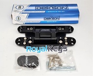Engsel Tanam Pintu Dekson Dekkson D80 D 80 Black Hitam Concealed Hinge
