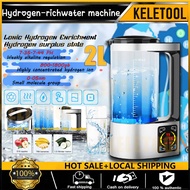 2L hydrogen water machine Rich Hydrogen Water Generator Kettle Alkaline  hydrogen water tester  Ioni