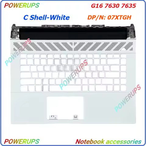 Laptop Upper/Palm rest Bottom Case/Cover/Shell For Dell 2023 G16 7630 7635 07XTGH
