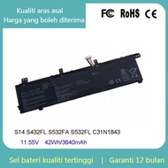 11.55V C31N1843 Laptop Battery For ASUS VivoBook S14 S432FA S432FL S15 S532 3ICP5/58/78