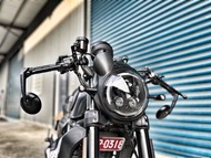 Ducati Scrambler CafeRacer 全段SC排氣管  Ohlins後避震 髮絲紋貼膜 小資族二手重機買賣