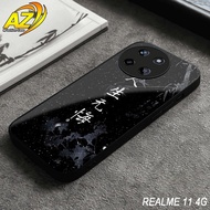 Latest Realme 11 4G Clearcase Softcase [MOTIF AZ02] Mobile Phone Case Mobile Phone Protector Mobile 