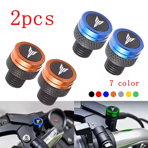 For YAMAHA MT09 MT10 MT03 MT 09 125 07 03 10 01 MT-09 MT-07 MT03 M10*1.25 Motorcycle CNC Rearview Si