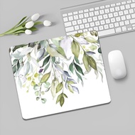 Green Leaf Plant Non-slip Lockedge Gaming Mouse Pad Gamer Desk Mat Keyboard Pad Decoration Mause Pad