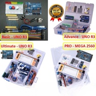 Arduino UNO R3 Mega 2560 RBT Basic Advance Ultimate Pro Upgraded Sensor Starter Kit Set