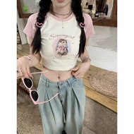 Sinsin Rib Crop Top Comfortable Fits L (LD 88, PJ 40)