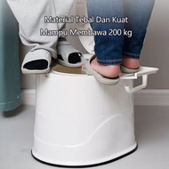 Closet Jongkok Orang Tua Anak Anak Ibu Hamil Pispot Portable Kamar