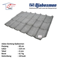 Asbes Genteng DJABESMEN (850 x 1150 x 4 mm)