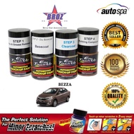 AUTOSPA Touch Up Paint Perodua Bezza 3pcs/Set (Base Coat + Solvent + Clear Coat)
