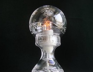 【老時光 OLD-TIME】早期二手捷克製水晶玻璃切子桌燈