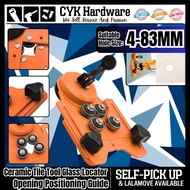 4/83mm Tile Opening Adjustable Guide Hole Locator Diamond Bit Hole Saw