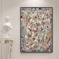 Jackson Pollock Masterpiece Abstract Canvas Art Paintings Minimalist Poster For Living Room Home Dec