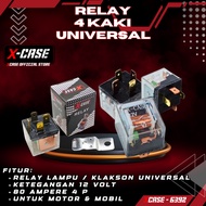 3nity Relay 4 Feet Light Horn Alarm X-Case Transparent 12 80 Ampere Universal Motorcycle CarVOLT