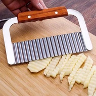 Stainless Steel Potato Slicer Wavy Cutter Potato Cutter Kitchen Tools Potato Fries Wave Cutter