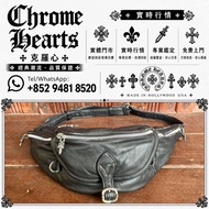 Chrome Hearts 克羅心Mochita黑色餃子包，各類手袋、包包、單肩包、斜挎包、手提包、中古包、二手包以及奢侈品首飾 品牌：愛瑪仕 Hermès、芬迪 Fendi、克羅心 Chrome H
