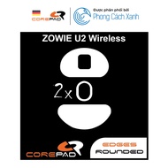 PTFE Corepad Skatez PRO Zowie U2 Wireless / FK2-DW / ZA13-DW / S2-DW Mouse Feet (2 sets) - Genuine P