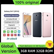 Samsung Galaxy On7 2016 J7 Prime G6100 5.5 นิ้ว 3GB RAM 32GB ROM LTE 4G 13.0MP กล้อง Octa Core โทรศัพท์มือถือลายนิ้วมือ
