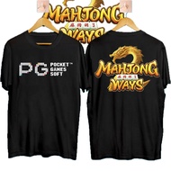 New PG Mahjong Pocket Game Print T-Shirt Size S-5XL T Shirt Men T Shirt For Men Men T Shirt