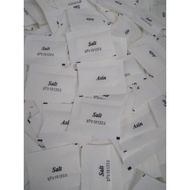 salt in sachet, 1gram, 100pcs