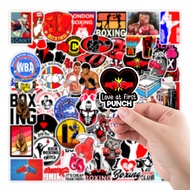 STICKER Muay Thai boxing 50 Sheets Waterproof Reusable Stickers Car Back Skirt