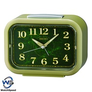 Seiko Bell Snooze QHK056G QHK056GN Green Alarm Clock