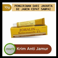 ZORALIN CREAM 10 GR / CREAM JAMUR / SALEP GATAL JAMUR / SALEP EKSIM / KRIM UNTUK GATAL-GATAL / OBAT 