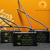 Capacitor 2μf - 500V.AC super load-bearing NEWTECH (2uf capacitor - 500 V.AC)