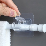 GANTUNGAN CLIP BRACKET Multifunctional Socket Hanger Socket Hanger Without Drilling Flexible pole BR